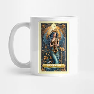 The Judgement Card From the Light Mermaid Tarot Deck. Mug